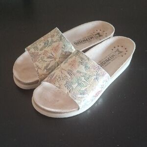 Mephisto HANIK Women's Slides EU 37 US 7 Leather Sandals